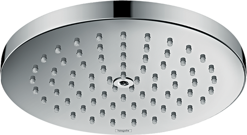 Hansgrohe Raindance S Showerhead 180 1-Jet PowderRain, 1.75 GPM