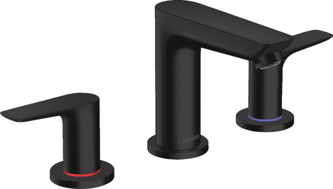 Hansgrohe Talis E Widespread Faucet 150 with Pop-Up Drain, 1.2 GPM