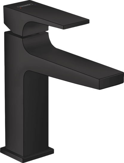 Hansgrohe Metropol Single-Hole Faucet 110 with Lever Handle and Pop-Up Drain, 1.2 GPM