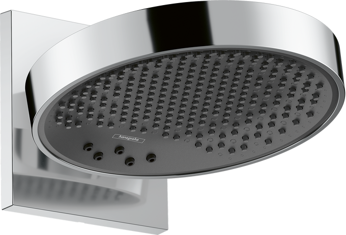 Hansgrohe Rainfinity Showerhead 250 3-Jet with Wall Connector Trim, 2.5 GPM
