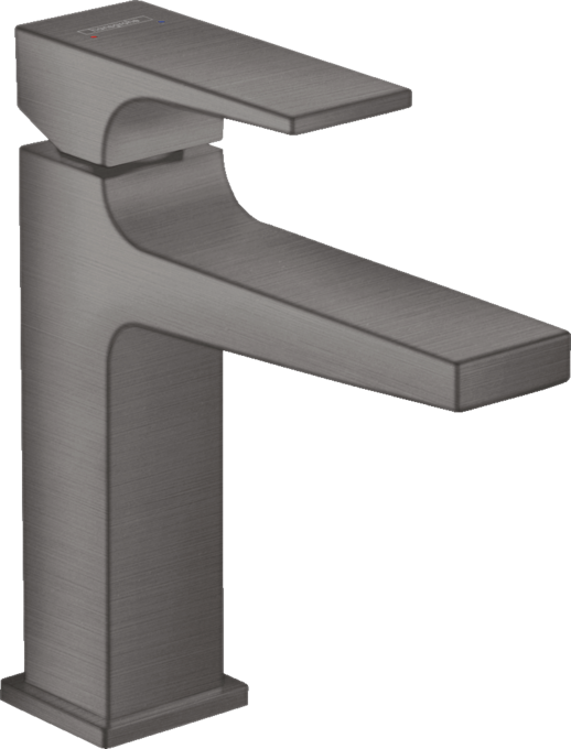 Hansgrohe Metropol Single-Hole Faucet 110 with Lever Handle and Pop-Up Drain, 1.2 GPM