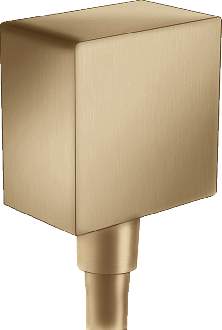 Hansgrohe FixFit Wall Outlet Square with Check Valves