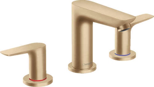 Hansgrohe Talis E Widespread Faucet 150 with Pop-Up Drain, 1.2 GPM