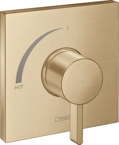 Hansgrohe Ecostat Square Pressure Balance Trim