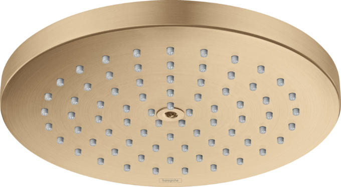Hansgrohe Raindance S Showerhead 180 1-Jet PowderRain, 2.5 GPM