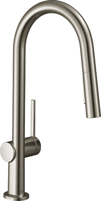 Hansgrohe Talis N HighArc Kitchen Faucet, A-Style 2-Spray Pull-Down, 1.75 GPM