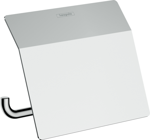 Hansgrohe AddStoris Q Toilet Paper Holder with Cover