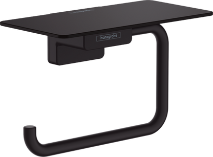Hansgrohe AddStoris Q Toilet Paper Holder with Shelf