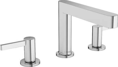Hansgrohe Finoris Widespread Faucet 110 with Pop-Up Drain, 1.2 GPM