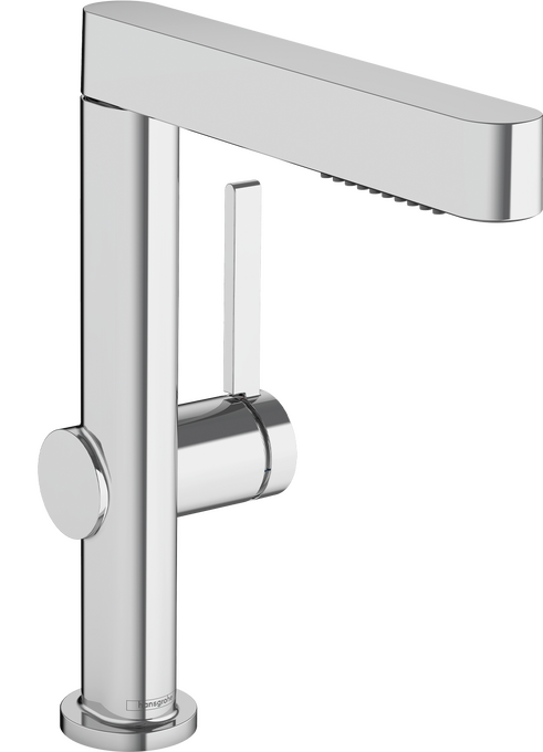 Hansgrohe Finoris Single-Hole Faucet 230 with 2-Spray Pull-Out, 1.2 GPM