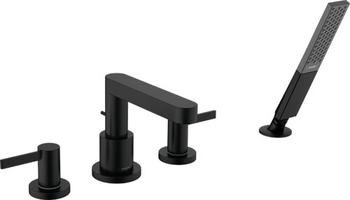 Hansgrohe Finoris 4-Hole Roman Tub Set Trim with 1.75 GPM Handshower