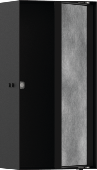 Hansgrohe XtraStoris Rock Wall Niche with Tileable Door 12"x 6"x 4"