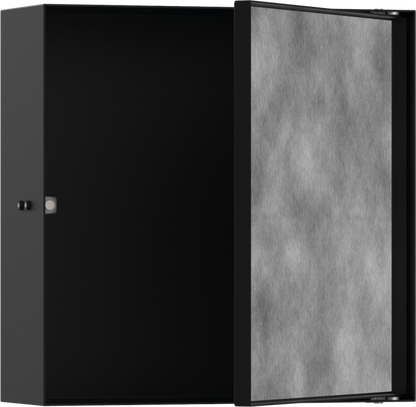Hansgrohe XtraStoris Rock Wall Niche with Tileable Door 12"x 12"x 4"