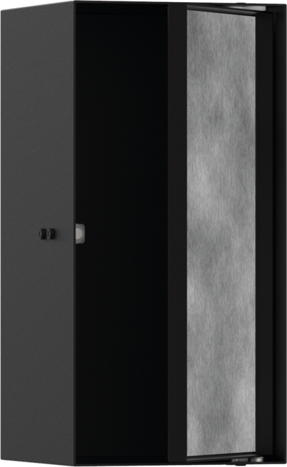 Hansgrohe XtraStoris Rock Wall Niche with Tileable Door 12"x 6"x 5.5"