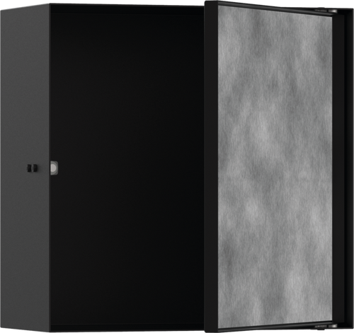Hansgrohe XtraStoris Rock Wall Niche with Tileable Door 12"x 12"x 5.5"