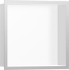 Hansgrohe XtraStoris Individual Wall Niche Matte White with Design Frame 12"x 12"x 4"