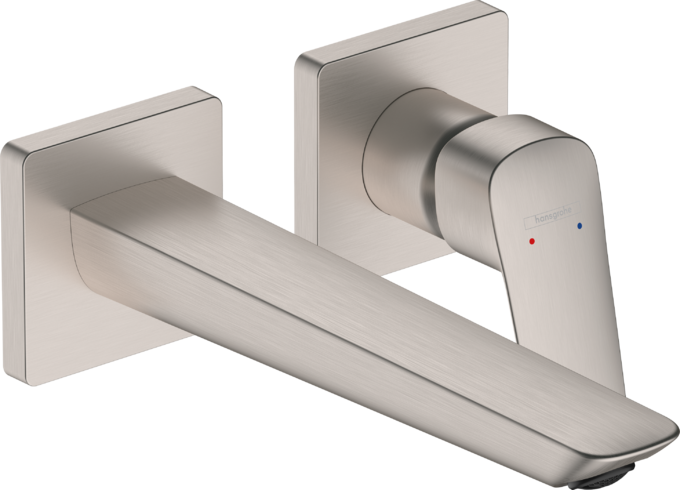 Hansgrohe Logis Wall-Mounted Single-Handle Faucet Trim, 1.2 GPM, without Pop-up Drain
