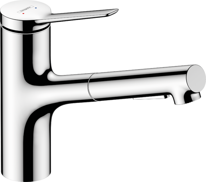 Hansgrohe Zesis Kitchen Faucet, 2-Spray Pull-Out, 1.5 GPM