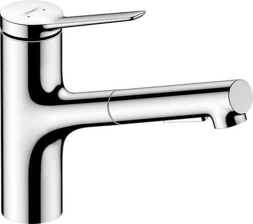 Hansgrohe Zesis Kitchen Faucet, 2-Spray Pull-Out, 1.5 GPM