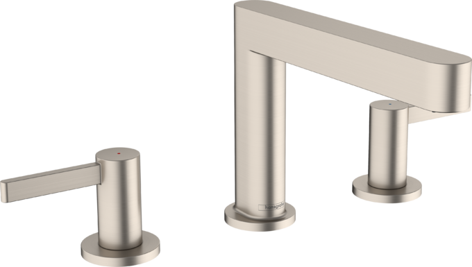 Hansgrohe Finoris Widespread Faucet 110 with Pop-Up Drain, 1.2 GPM