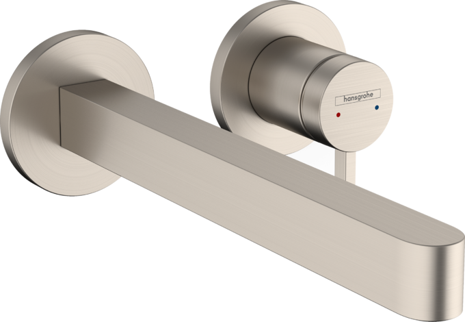 Hansgrohe Finoris Wall-Mounted Single-Handle Faucet Trim, 1.2 GPM, without Pop-up Drain