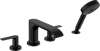 Hansgrohe Vivenis 4-Hole Roman Tub Set Trim with 1.75 GPM Handshower