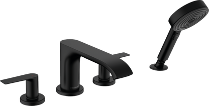 Hansgrohe Vivenis 4-Hole Roman Tub Set Trim with 1.75 GPM Handshower