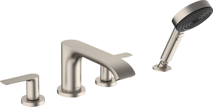 Hansgrohe Vivenis 4-Hole Roman Tub Set Trim with 1.75 GPM Handshower