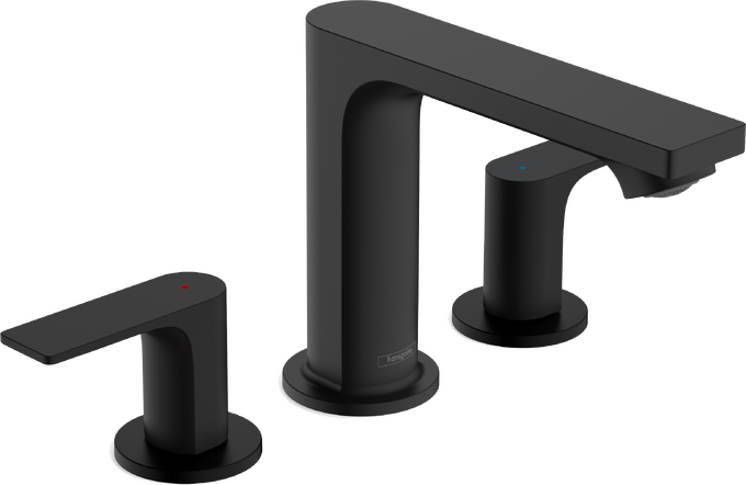 Hansgrohe Rebris E Widespread Faucet 110, with Pop-Up Drain, 1.2 GPM