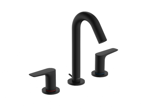 Hansgrohe Logis Widespread Faucet 150 with Pop-Up Drain, 1.2 GPM