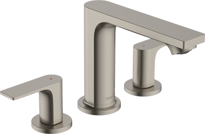 Hansgrohe Rebris E Widespread Faucet 110, with Pop-Up Drain, 1.2 GPM