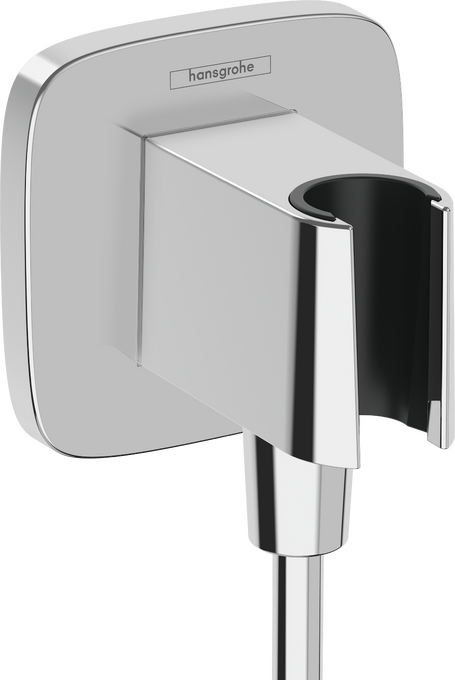 Hansgrohe Wall Outlet Softsquare with Handshower Holder