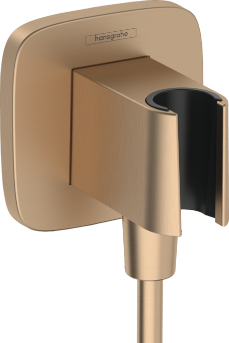 Hansgrohe Wall Outlet Softsquare with Handshower Holder