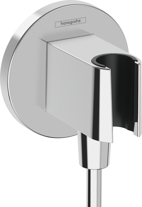 Hansgrohe Wall Outlet Round with Handshower Holder