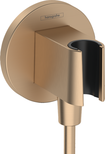 Hansgrohe Wall Outlet Round with Handshower Holder