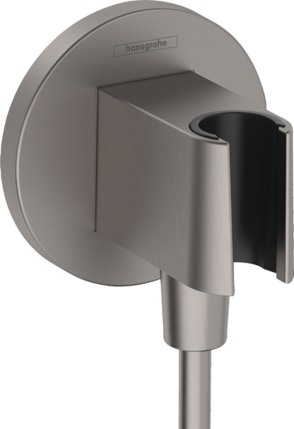 Hansgrohe Wall Outlet Round with Handshower Holder