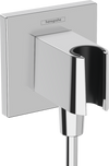 Hansgrohe Wall Outlet Square with Handshower Holder