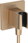 Hansgrohe Wall Outlet Square with Handshower Holder
