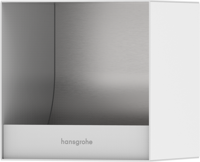 Hansgrohe XtraStoris Original Recessed Toilet Paper Holder 6"x 6"x 5.5"
