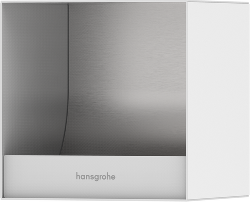 Hansgrohe XtraStoris Original Recessed Toilet Paper Holder 6"x 6"x 5.5"