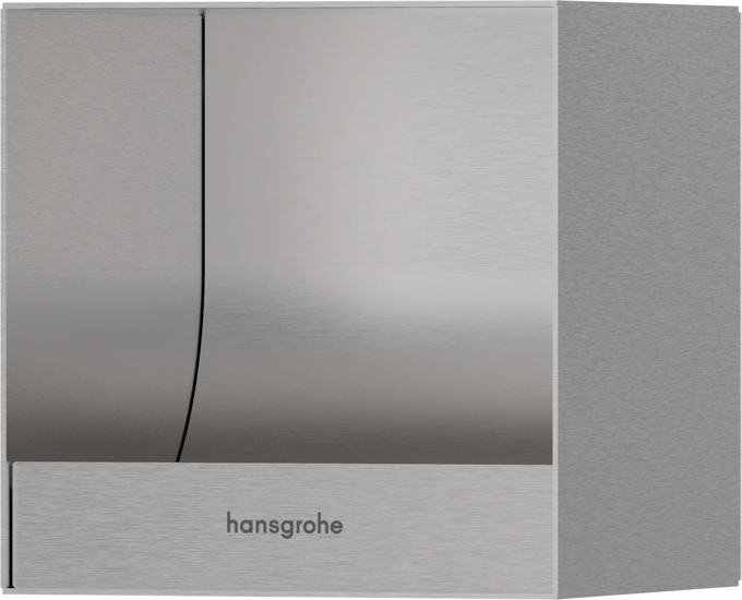 Hansgrohe XtraStoris Original Recessed Toilet Paper Holder 6"x 6"x 5.5"