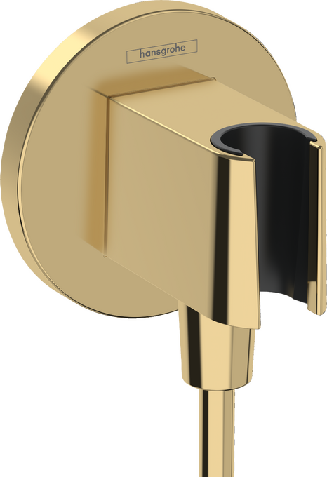 Hansgrohe Wall Outlet Round with Handshower Holder