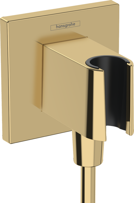 Hansgrohe Wall Outlet Square with Handshower Holder