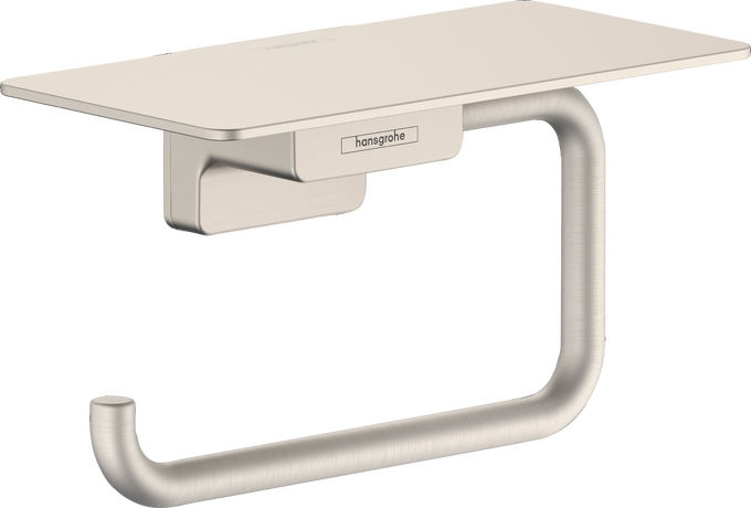 Hansgrohe AddStoris Q Toilet Paper Holder with Shelf
