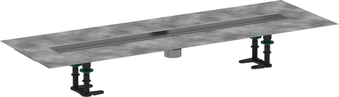 Hansgrohe RainDrain Rough 2" outlet 31 1/2" (800mm)