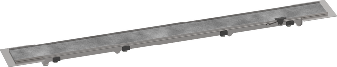 Hansgrohe RainDrain Rock Trim Flex for 27 5/8" Rough Cut to Size and Tileable