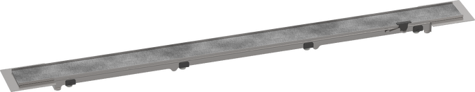 Hansgrohe RainDrain Rock Trim Flex for 31 1/2" Rough Cut to Size and Tileable