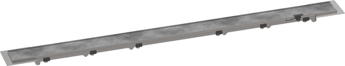 Hansgrohe RainDrain Rock Trim Flex for 35 1/4" Rough Cut to Size and Tileable