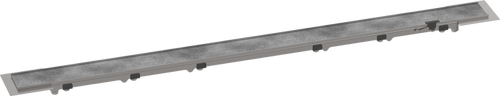 Hansgrohe RainDrain Rock Trim Flex for 35 1/4" Rough Cut to Size and Tileable