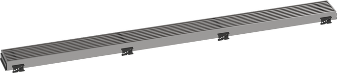 Hansgrohe RainDrain Match Boardwalk Trim Boardwalk for 35 1/4" Rough with Height Adjustable Frame